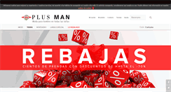 Desktop Screenshot of plusman.es